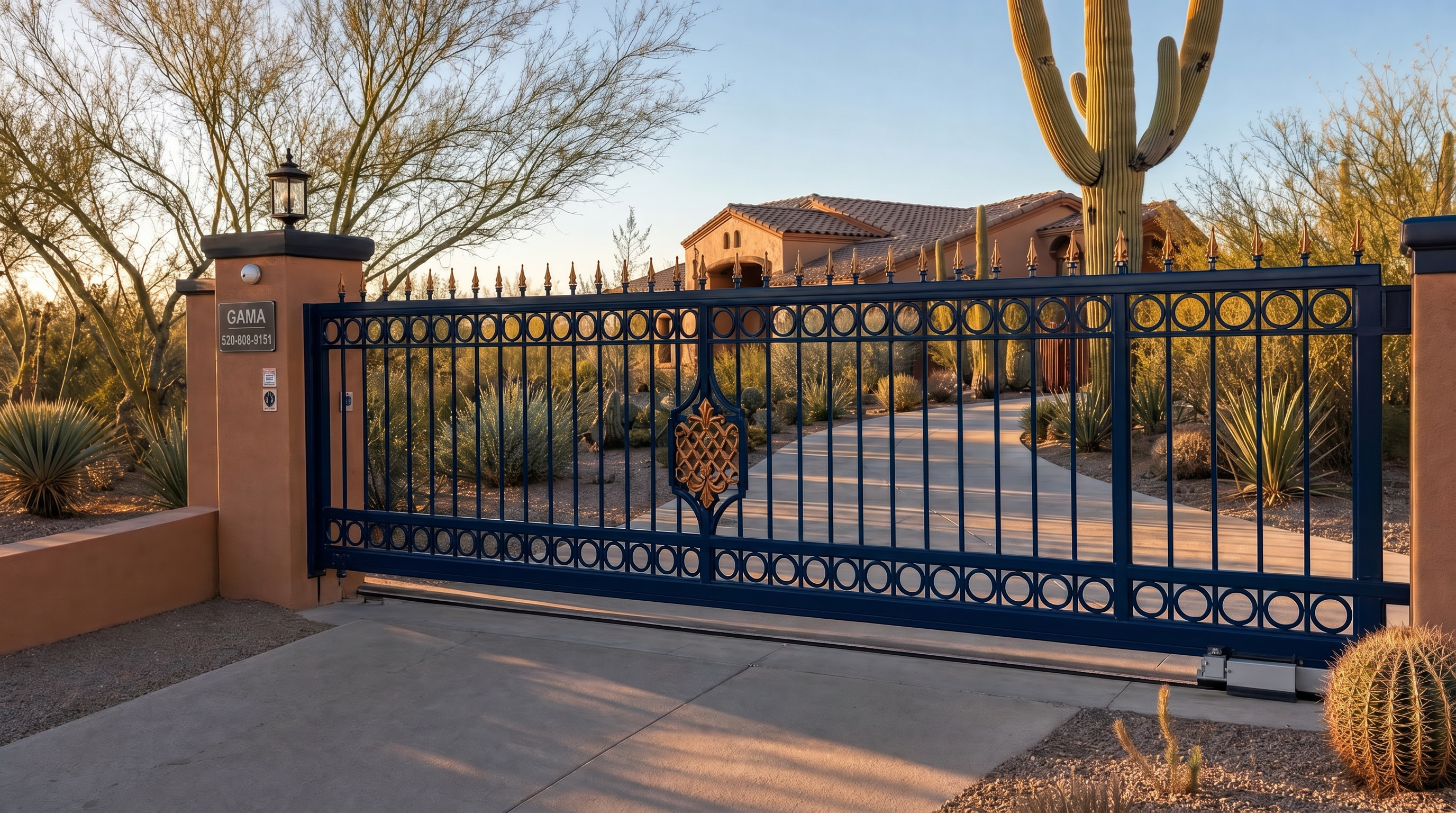 AUTOMATIC GATES TUCSON AZ — Gama Fence Tucson AZ