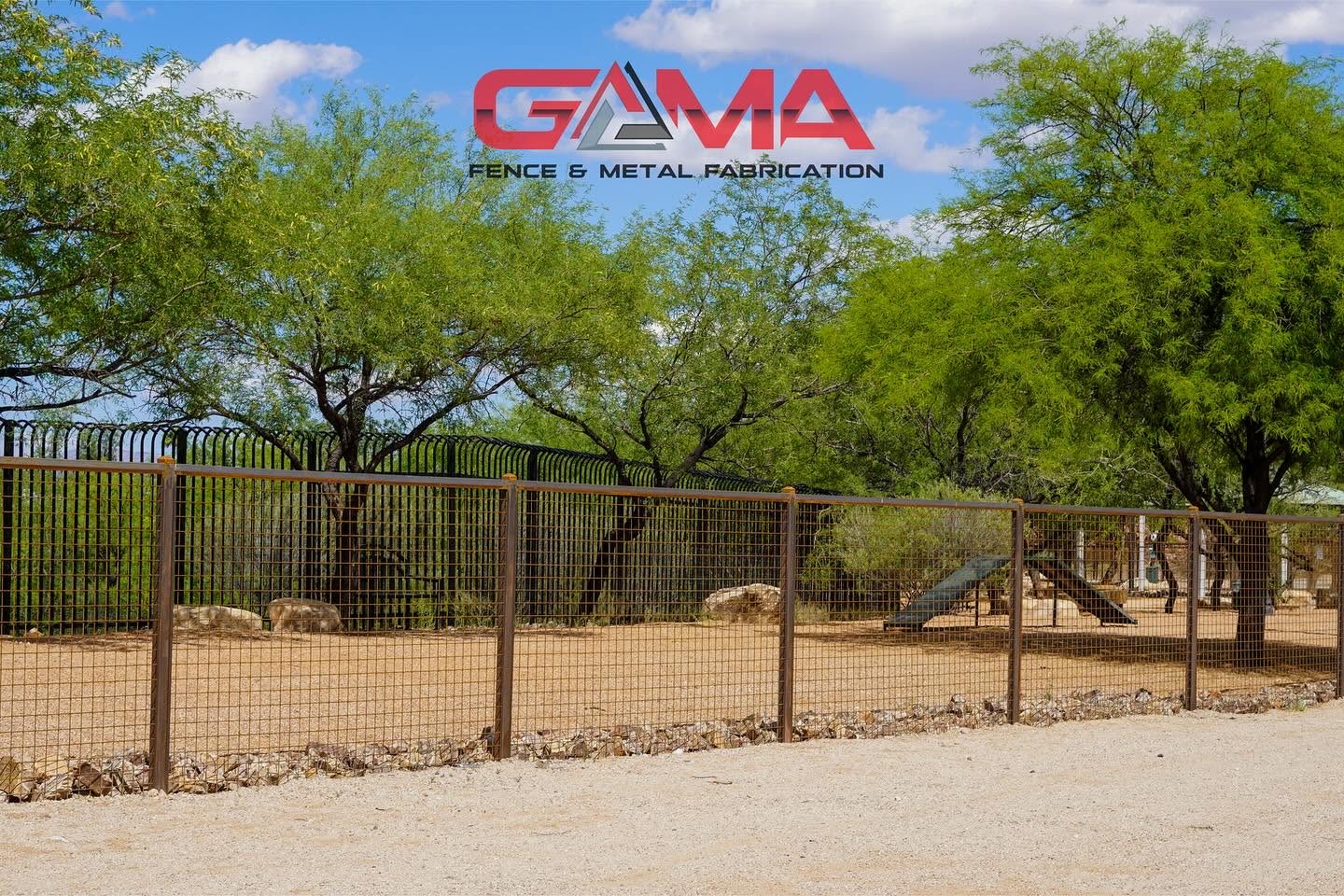 Commercial Ornamental Iron Fence — Commercial in City of Tucson