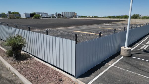 Commercial Fence Project — Gama Fence Tucson AZ