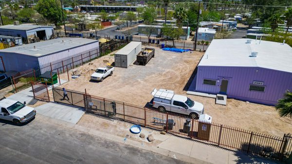 Commercial Gate Installation — Gama Fence Tucson AZ